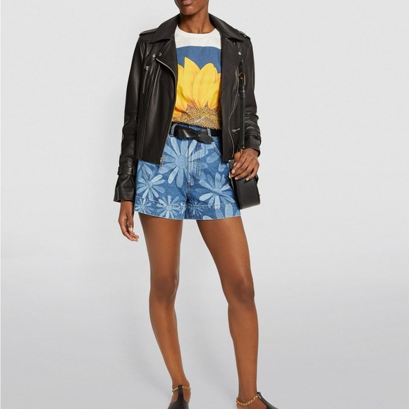 SANDRO Organic Cotton Sunflower T-Shirt - Picture 8 of 8